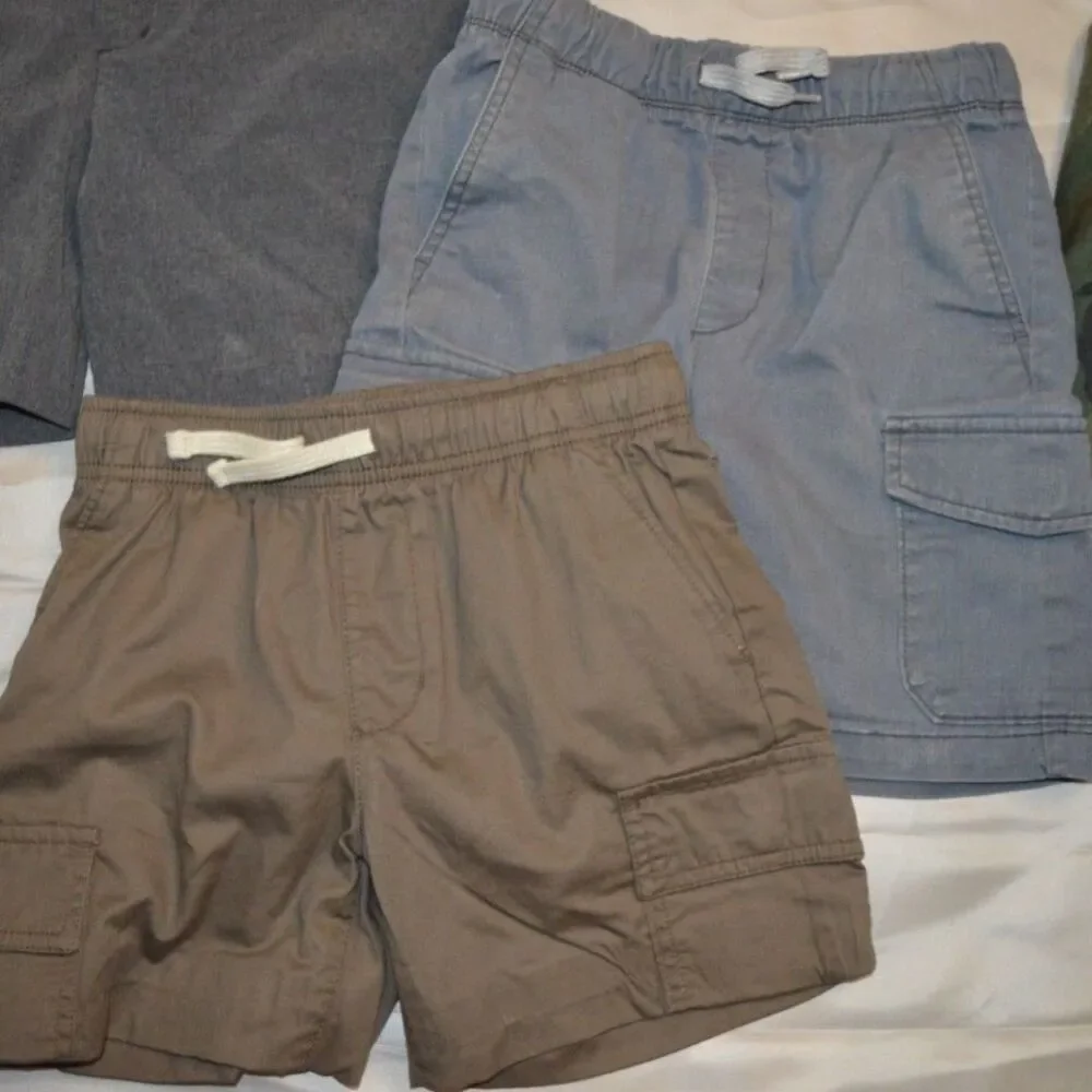 Boys Shorts Lot of 7 Vineyard Vines Nike Camo Cargo Athletic Flat Front Med 8/10